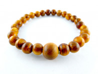 Yakushima cedar 7mm beads bracelet