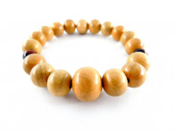 Sakura (cherry blossom tree)  10mm bracelet with Red tiger's eye marker beads